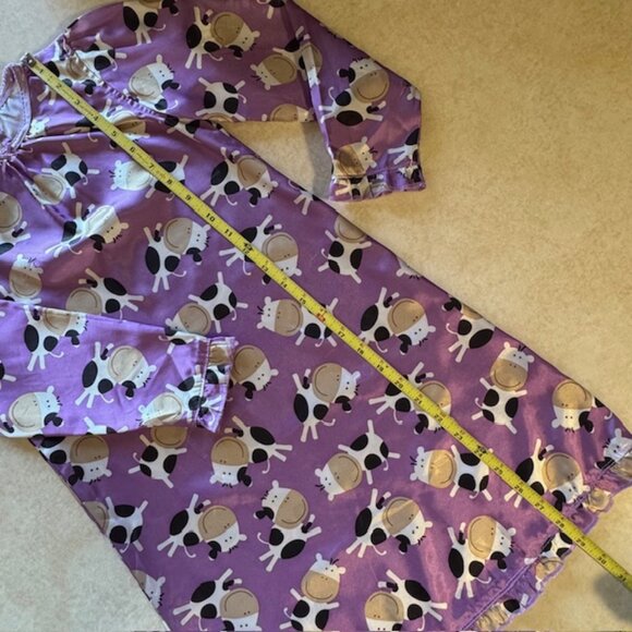 Happy Cows Purple Nightgown Girls sz M - Picture 7 of 8